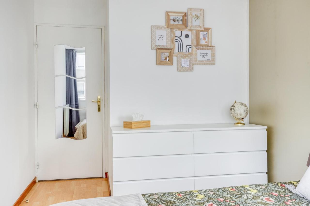 Escale De L'Yvette - 50M2 Cosy, Balcony & Parking Apartment Longjumeau Bagian luar foto