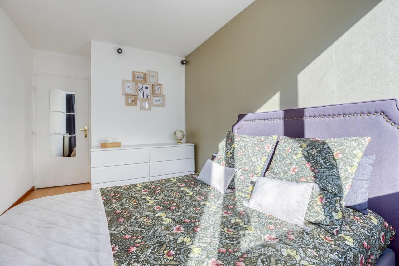 Escale De L'Yvette - 50M2 Cosy, Balcony & Parking Apartment Longjumeau Bagian luar foto