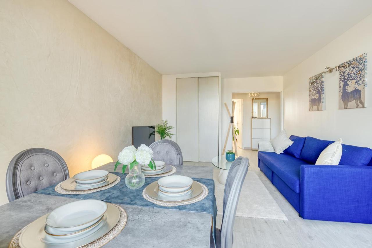 Escale De L'Yvette - 50M2 Cosy, Balcony & Parking Apartment Longjumeau Bagian luar foto