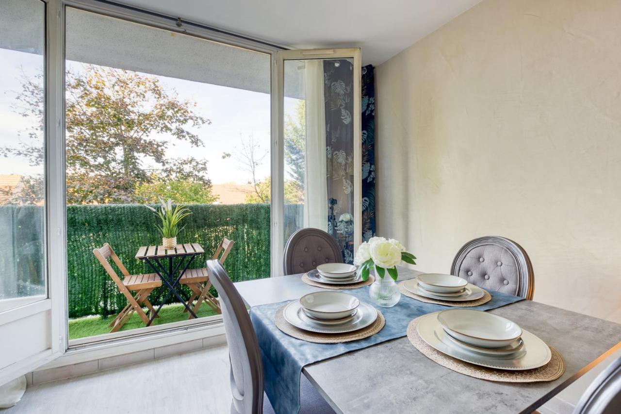 Escale De L'Yvette - 50M2 Cosy, Balcony & Parking Apartment Longjumeau Bagian luar foto